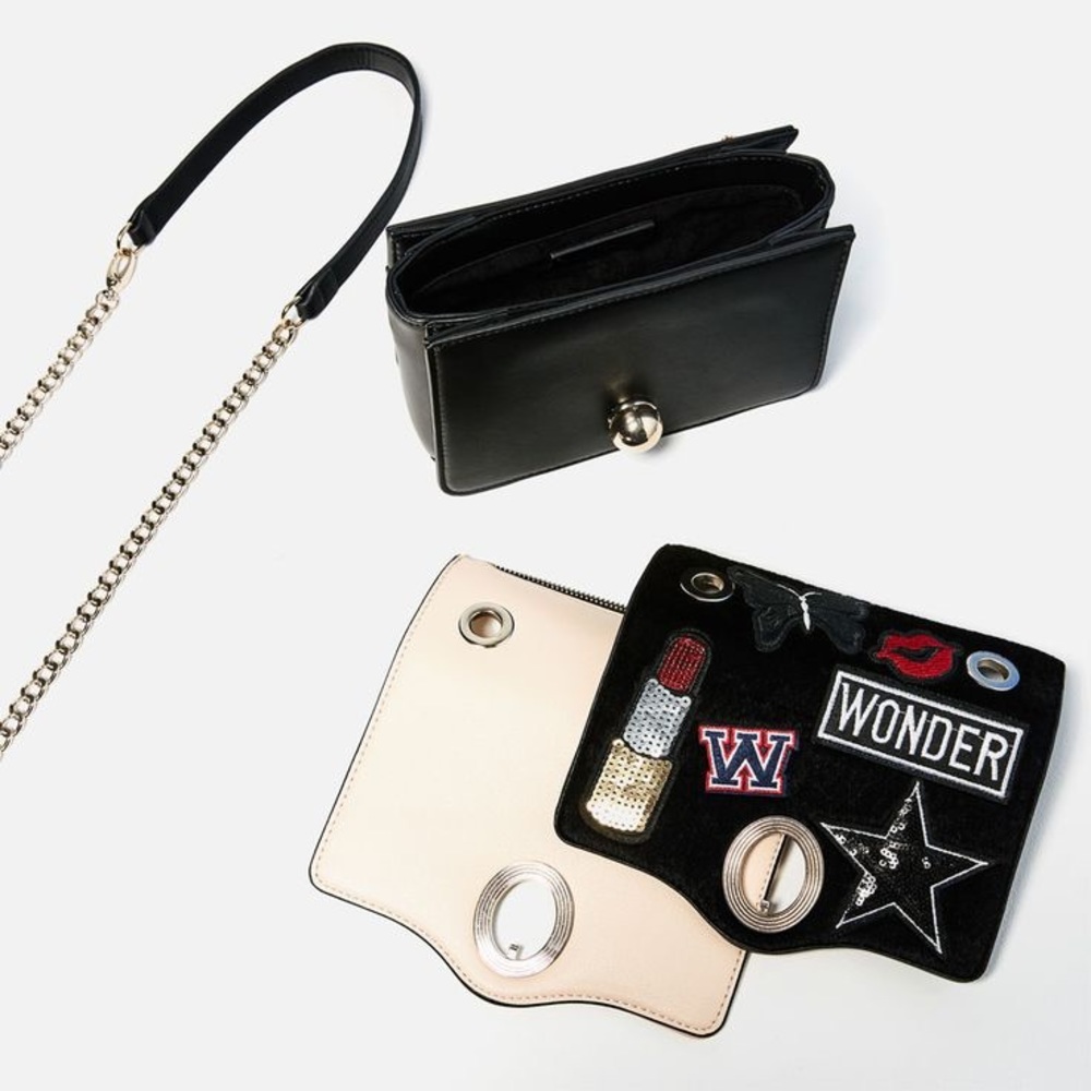 Zara 2 for 1 mix & match flap crossbody 🆕